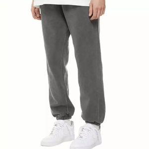 Vente en gros d'usine de survêtements d'hiver pour hommes, sweat à capuche abîmé, pantalon, survêtement avec broderie, ensemble respirant et délavé à l'acide, personnalisé - Product Image 5