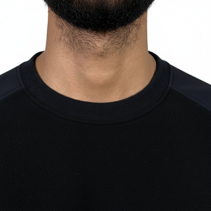 เสื้อสเวตเชิ้ตผู้ชายสำหรับฤดูหนาว ทรงปกติ คอกลม ผ้าฝ้ายฟลีซ 100% แบบเรียบ สีพื้น ผลิตตามสั่ง - Product Image 6