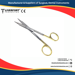 Ciseaux droits SuperCut en acier de 4,5 pouces Steven Tenotomy Str. Ensemble d'instruments chirurgicaux de rhinoplastie dentelés, autoclavable, CE 1 an - Product Image 2