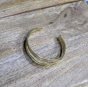 Boutons de manchette de style bohème plaqués or en laiton de haute qualité, accessoire élégant pour les fêtes d'anniversaire, bracelets tendance - Product Image 2