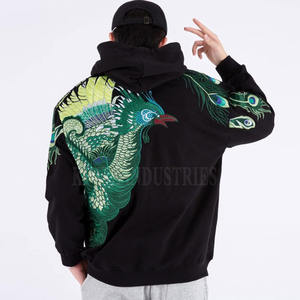 2025 Precio al por mayor Sudaderas con capucha bordadas para hombres Sudaderas con capucha bordadas de talla grande para venta en línea - Product Image 2