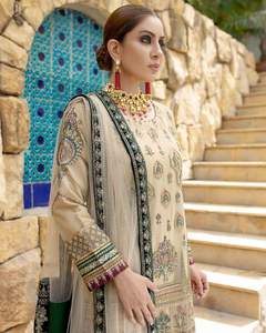 El último diseño colorido mehndi vestido de mujer paquistaní por WS INTERNATIONAL MEJOR PRECIO MEJOR CALIDAD MEJOR COSTURA MEJOR BEST 2017 - Product Image 6