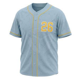 Maillot de baseball pour hommes, tissu durable, coupe confortable, maillot de baseball parfait pour l'entraînement et les compétitions - Product Image 3