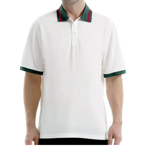 OEM Design Casual Premium Qualité Populaire Hommes Respirant Col Rabattu Manches Longues Tricot Logo Brodé Polo T Shirt - Product Image 3