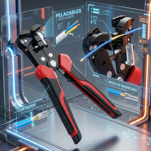 Pinze spelafili in acciaio 3-in-1 auto-regolanti per lavori fai-da-te - Product Image 6