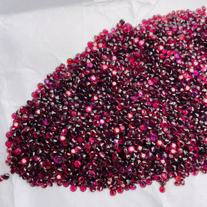 Granate Natural de 2.5mm, Corte Redondo, Lote de Piedras Preciosas Sueltas, Calidad AAA con Brillo, Fabricación y Pulido Perfectos, Disponible a Precio Económico - Product Image 5