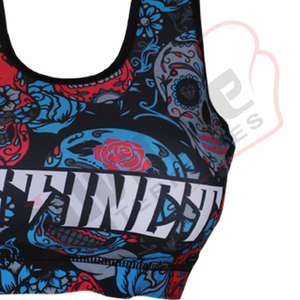 2025 Logo personnalisé femmes sport Fitness fantôme thème Yoga soutien-gorge Leggings ensemble respirant sublimé deux pièces éruption garde en gros - Product Image 3