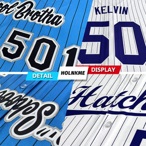 Maillot de Baseball personnalisé de haute qualité pour hommes déodorant à séchage rapide tissu de maille de Polyester respirant recyclable - Product Image 3