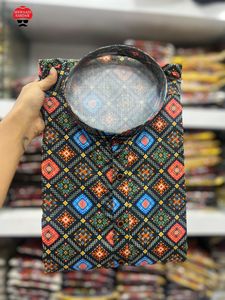 พิมพ์ลายผ้าคอตตอนพร้อมพิมพ์ผ้าโพกหัวอินเดีย - Product Image 6