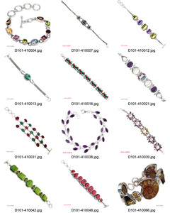 ต่างหูแฟชั่น925สเตอร์ลิงสีเขียวแท้ทำด้วยมือคุณภาพสูงใหม่ - Product Image 3