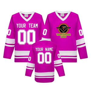 Camiseta de hockey sobre hielo de diseño personalizado de calidad superior Camisas de hockey de impresión por sublimación completa Ropa de hockey sobre hielo de gama alta - Product Image 4