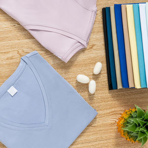 เสื้อยืดลำลองฤดูร้อนสำหรับผู้หญิงปี 2026 ขายส่ง ผลิตจากวัสดุรักษ์โลก ตกแต่งด้วยลายฉลุ คุณภาพสูง ปรับแต่งสีและขนาดได้ - Product Image 6