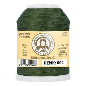 Ören Fils à coudre en soie artificielle 20g pour femme 004 Couleur - Product Image 1