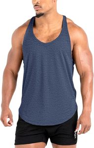 Camisetas de Tirantes Personalizadas para Hombre, con Logotipo y Texto, de Algodón Suave, sin Mangas, para Gimnasio, Tallas Grandes, Ecológicas y Transpirables - Product Image 6