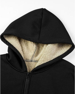 Mens 2 Piece Tracksuit Hoodie Sweatsuit Full-Zip Outfit Running <b>Jogger</b> Set <b>Khaki</b> 2XL TrackSuit Sets - Product Image 3