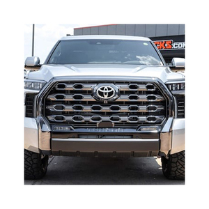 กันชนท้าย4X4พลาสติกและเหล็กสีโครเมี่ยมสำหรับ toyotaa Tundra 2014-2020 2021ออกแบบได้ตามต้องการ - Product Image 4