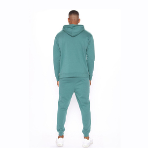 Haute qualité 80% coton 20% polyester à capuche polaire écologique Streetwear respirant décontracté entraînement Jogging costumes survêtement - Product Image 2