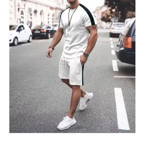 Prix de gros Vêtements pour hommes T-shirt décontracté à manches courtes Chemise POLO Chemise Pantalon Exportation mixte du fournisseur BD - Product Image 1