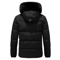 Veste en coton nylon à manches régulières avec poches pour hommes