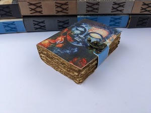 หนังสือเวทมนต์ทำด้วยมือของสมุดแผนที่โลกทำด้วยมือแนววินเทจ - Product Image 5