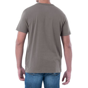 Nouveau t-shirt en bambou biologique pour hommes vente en gros de t-shirt en bambou unisexe écologique t-shirts organiques unis pour hommes t-shirt en bambou OEM - Product Image 3