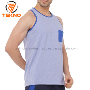 Débardeur léger avec de larges bretelles et un tissu doux, parfait pour superposer, se prélasser ou porter en été débardeur pour hommes OEM - Product Image 3