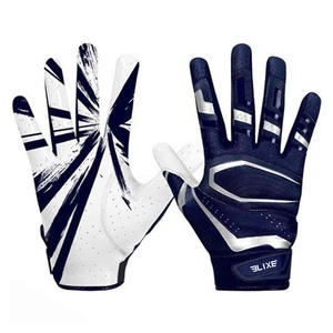 Guantes de receptor para hombre con logotipo personalizado 2025, guantes de fútbol americano de diseño único, equipo deportivo transpirable, gran oferta con impresión - Product Image 6
