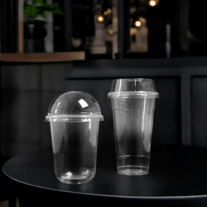 Fábrica de Vietnam, venta al por mayor, vasos desechables de plástico PP de una sola pared ecológicos de 95mm para café helado, té y Bebidas frías - Product Image 5