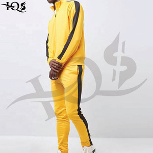 Chándal de rayas blancas para hombre de algodón 100%, cuello con capucha, cierre de cordón, estilo informal de invierno, transpirable, ecológico, 2 en 1 - Product Image 2