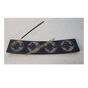 ที่ใส่เถ้าธูปหินสบู่พร้อมที่ดักเถ้าดีไซน์หัวช้างสำหรับตกแต่งบ้าน - Product Image 4