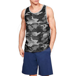 Fitness Wear Hombres Camiseta sin mangas Mejor material Hombres Gimnasio Chaleco Venta caliente Hombres Camiseta sin mangas Hecho en Pakistán - Product Image 2