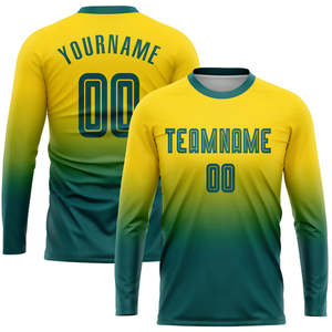 Camisetas de Fútbol Personalizadas con Nombre de Equipo, Sublimadas, 100% Poliéster, Secado Rápido, Transpirables, Unisex, para Adultos, para Todas las Temporadas - Product Image 6