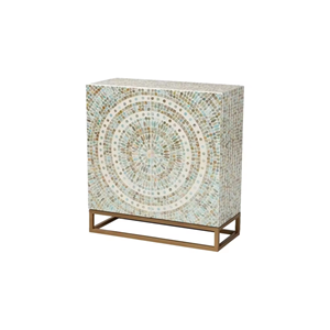 Prix compétitif pour chambre à coucher salon ou cuisine du Vietnam Armoire de luxe en bois rectangulaire avec incrustation de vadrouille au design moderne - Product Image 1