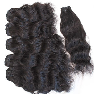 Extensions de cheveux humains vierges lisses bon marché à double trame brésilienne vietnamienne - Product Image 6