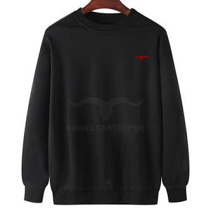 Sweat-shirt pour homme sur mesure de haute qualité avec motif solide Impression de logo de vente chaude pour la saison d'hiver Technique de teinture unie - Product Image 1