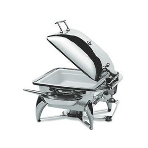 Wholesale Price Stainless Steel Chafing Dish with Foldable <b>Frame</b> and Compact Storage Design - Product Image 5