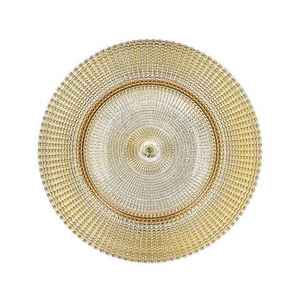 Assiette de présentation en métal de haute qualité, ronde, faite à la main, sous-assiette, très vendue, pour mariage indien, usage décoratif - Product Image 5