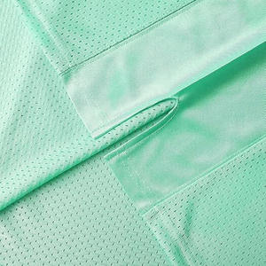 ชุดกีฬาสไตล์สตรีทในน้ำเสื้อเจอร์ซีย์ฟุตบอลอเมริกันแบบกำหนดเองชุดผ้าฝ้าย100% ระบายอากาศได้ชุดฤดูร้อน - Product Image 5