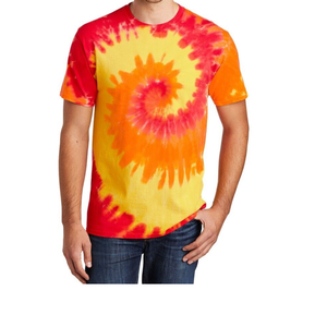 Prix de gros T-shirt manches courtes col rond confortable respirant brodé en coton de haute qualité pour hommes de BD - Product Image 1