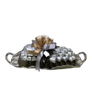 Fournisseurs en gros de plateau de service en chocolat au design antique plateau à chocolat en argenterie de la meilleure qualité à un prix raisonnable - Product Image 1