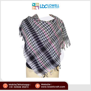 Bufanda estampada de algodón con diseño personalizado para hombre, diseño elegante árabe de otoño multicolor y diseño multicolor - Product Image 2