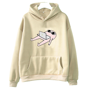 เสื้อกันหนาวมีฮู้ดสำหรับผู้หญิงและผู้ชาย,แบบหลวมๆมีฮู้ด - Product Image 4