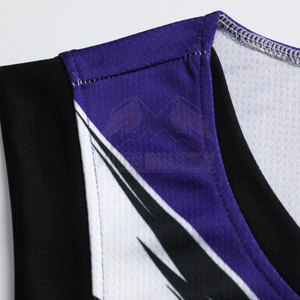 2023 maillot de basket-ball pour hommes Logo personnalisé respirant léger taille XL dernière conception uniforme décontracté élégant vêtements d'équipe pour adultes - Product Image 3