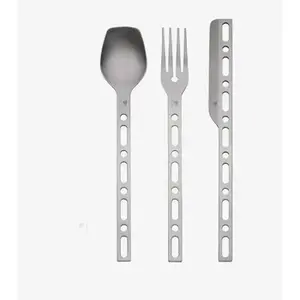 <b>Flatware</b> Set in Stainless Steel with Wooden Handle Perfect Cutlery Sets for Elegant Wedding and Dining Events Top Usage - Product Image 4