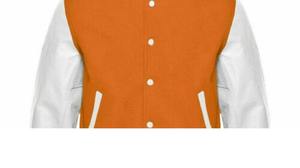 2023 vente en gros hommes personnalisé coton polaire Baseball veste Letterman blanc à capuche Varsity veste de haute qualité - Product Image 5