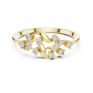 Anillo de Diamantes Personalizado al por Mayor para Mujer, Diseño de Halo de Corazón, Plata y Oro, Directo de Fábrica, OEM, ODM - Product Image 6