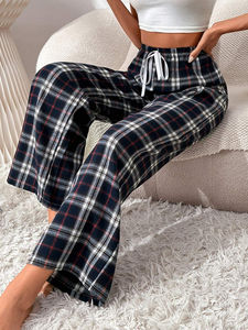 Pantalones de Pijama de Lona Ligeros Unisex al por Mayor, Pantalones de Dormir para Hombre, Diseño Recto, Suaves - Product Image 4