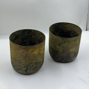 Bol de bougie de patine antique le plus vendu décoratif moderne élégant récipient de bougie de haute qualité - Product Image 5