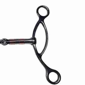 ปากม้าทำจากสเตนเลสบิตแบบตะวันตกสำหรับม้าปรับแต่งได้ - Product Image 6