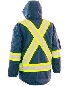 Chaqueta DE SEGURIDAD reflectante para todas las estaciones para construcción y trabajo en carretera transpirable y ligera hecha en Pakistán. - Product Image 2